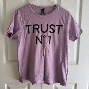 Purple Graphic T-Shirt